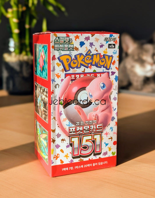Pokemon 151 Booster Box (Korean)