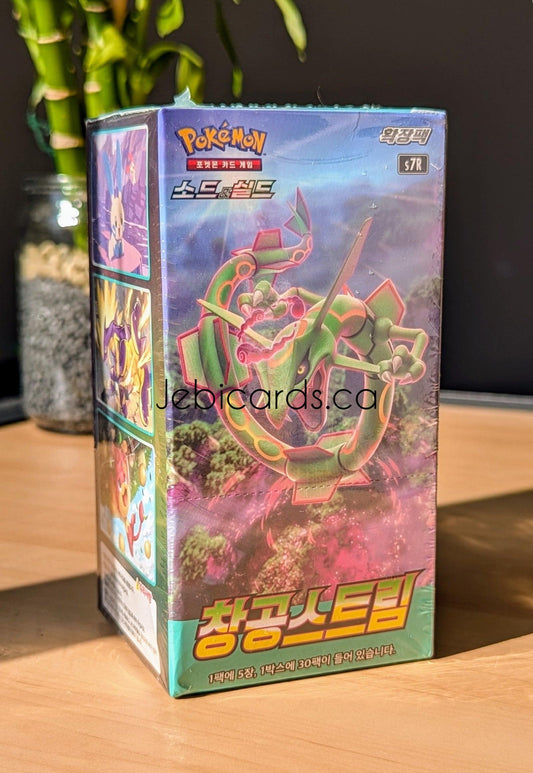 Pokemon Blue Sky Stream Booster Box (Korean)