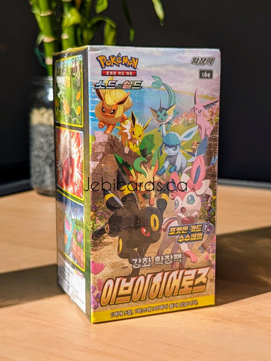 Pokemon Eevee Heroes Booster Box (Korean)