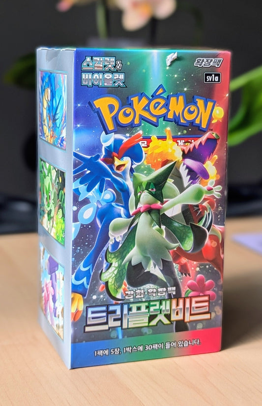 Pokemon Triple Beat Booster Box (Korean)