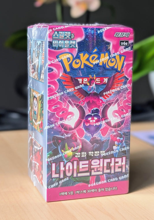 Pokemon Night Wanderer Booster Box (Korean)