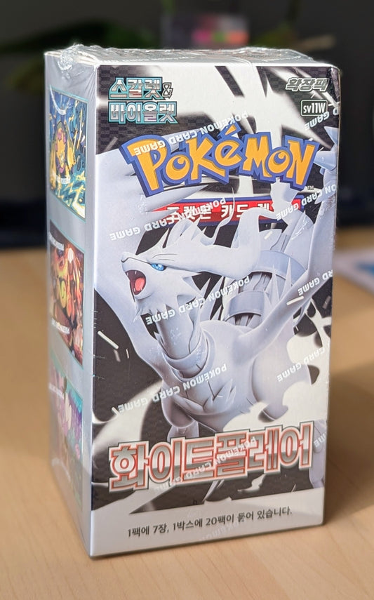 Pokemon White Flare Booster Box (Korean)