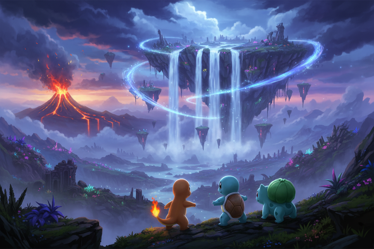 change the pokemon to charmander, squirtle and bulbasaur