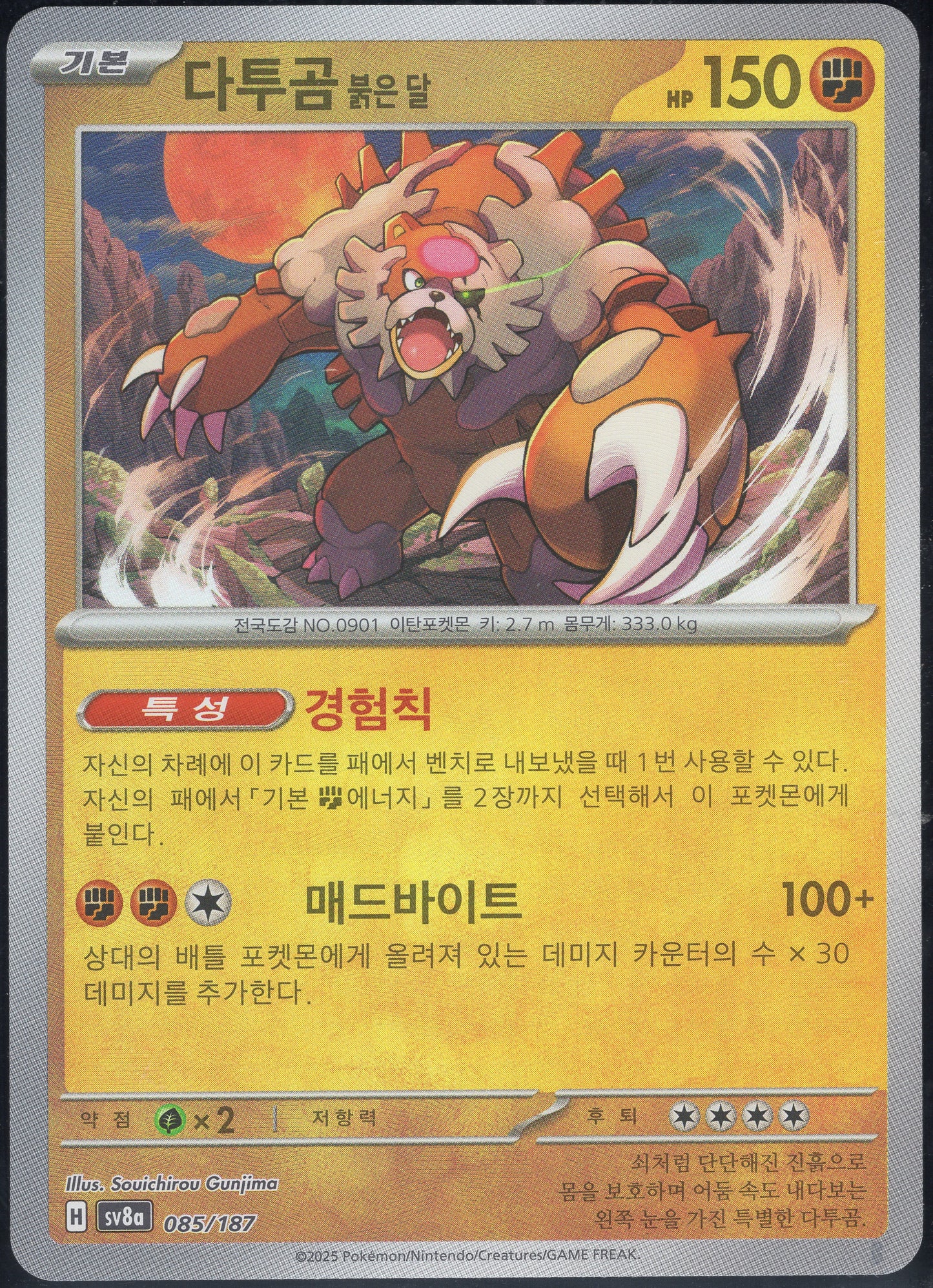 Ursaluna Master Ball (085/187)[Terastal Festival ex][KR]