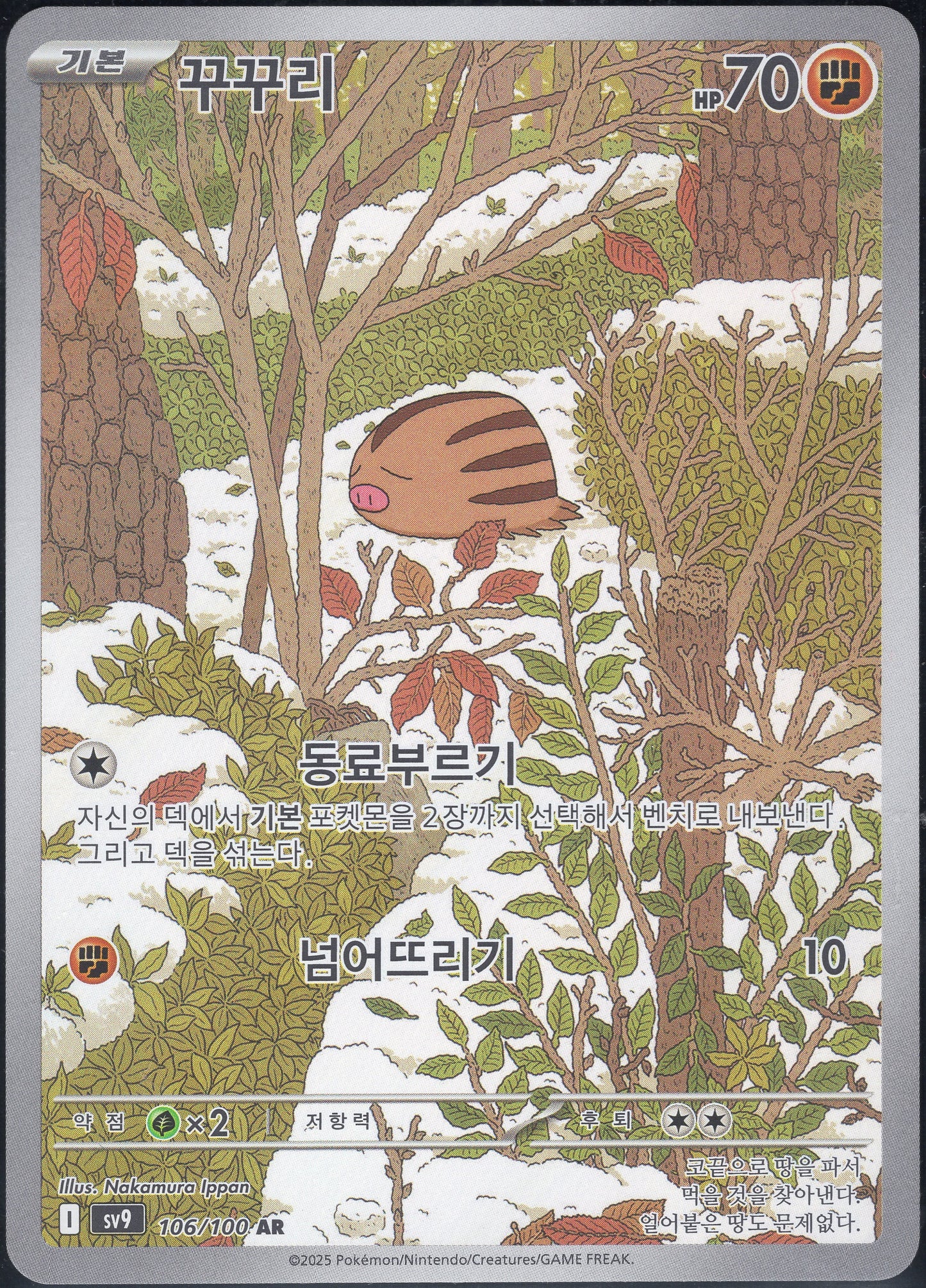 Swinub (106/100)[Battle Partners][KR]