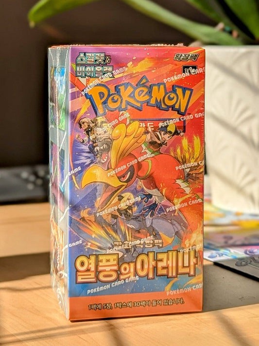Pokemon Heat Wave Arena Booster Box (Korean)